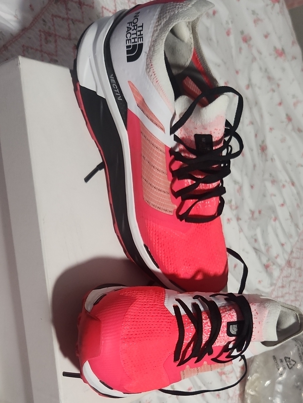 The North Face Women’s Coral Pink VECTIV Athletic Shoes